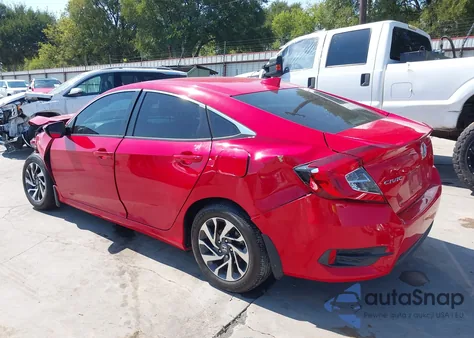 2018 Honda Civic Ex from USA, damaged, VIN 2HGFC2F88JH553987